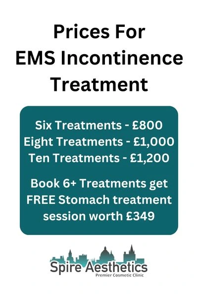 EMS Incontinence Treatment Prices Kings Hill