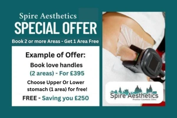 Fat Freezing Promotion Kings Hill from Spire Aesthetics - Book Today!